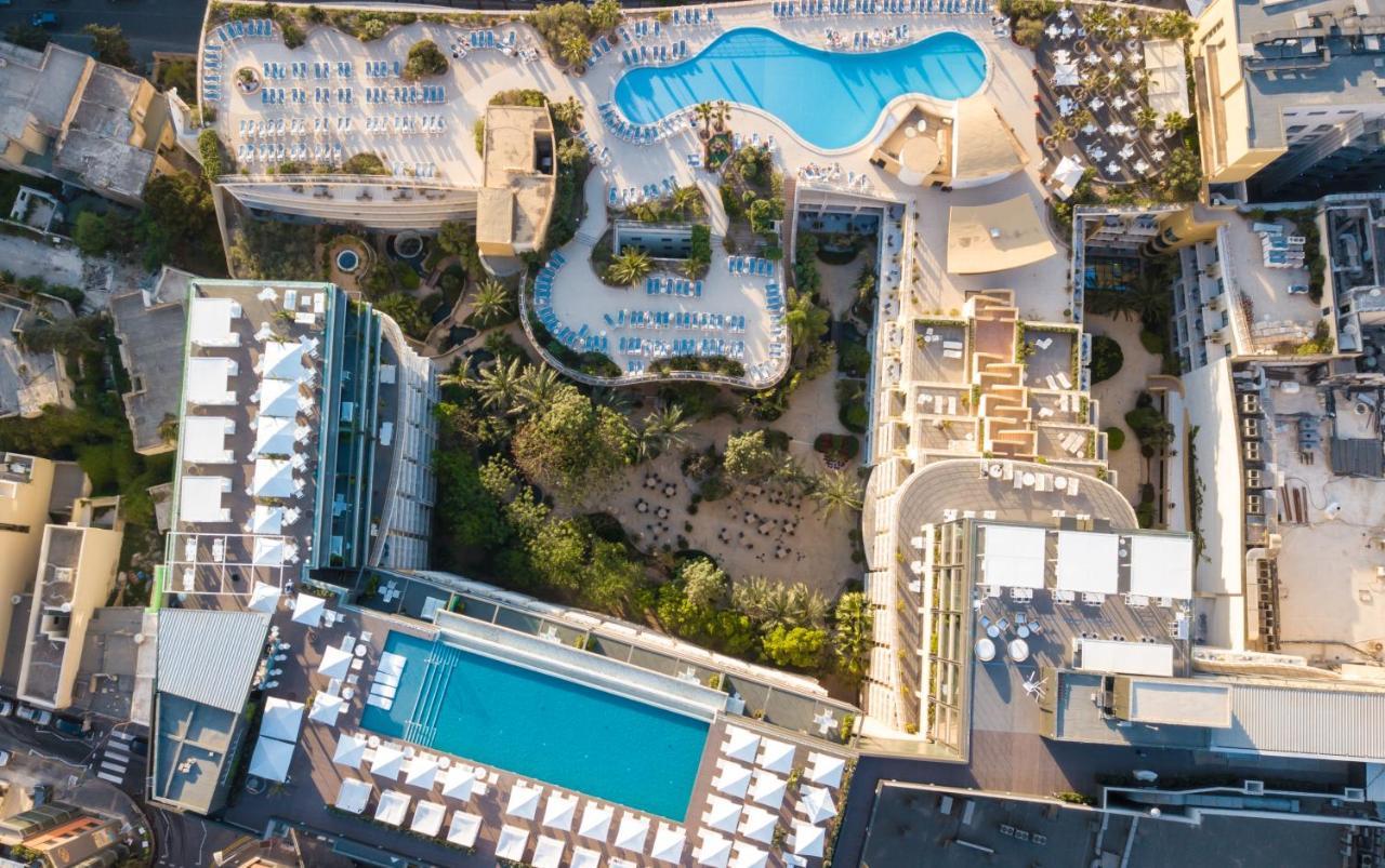 Intercontinental Malta By Ihg Hotel Saint Julian's Exterior photo Aerial view of the hotel