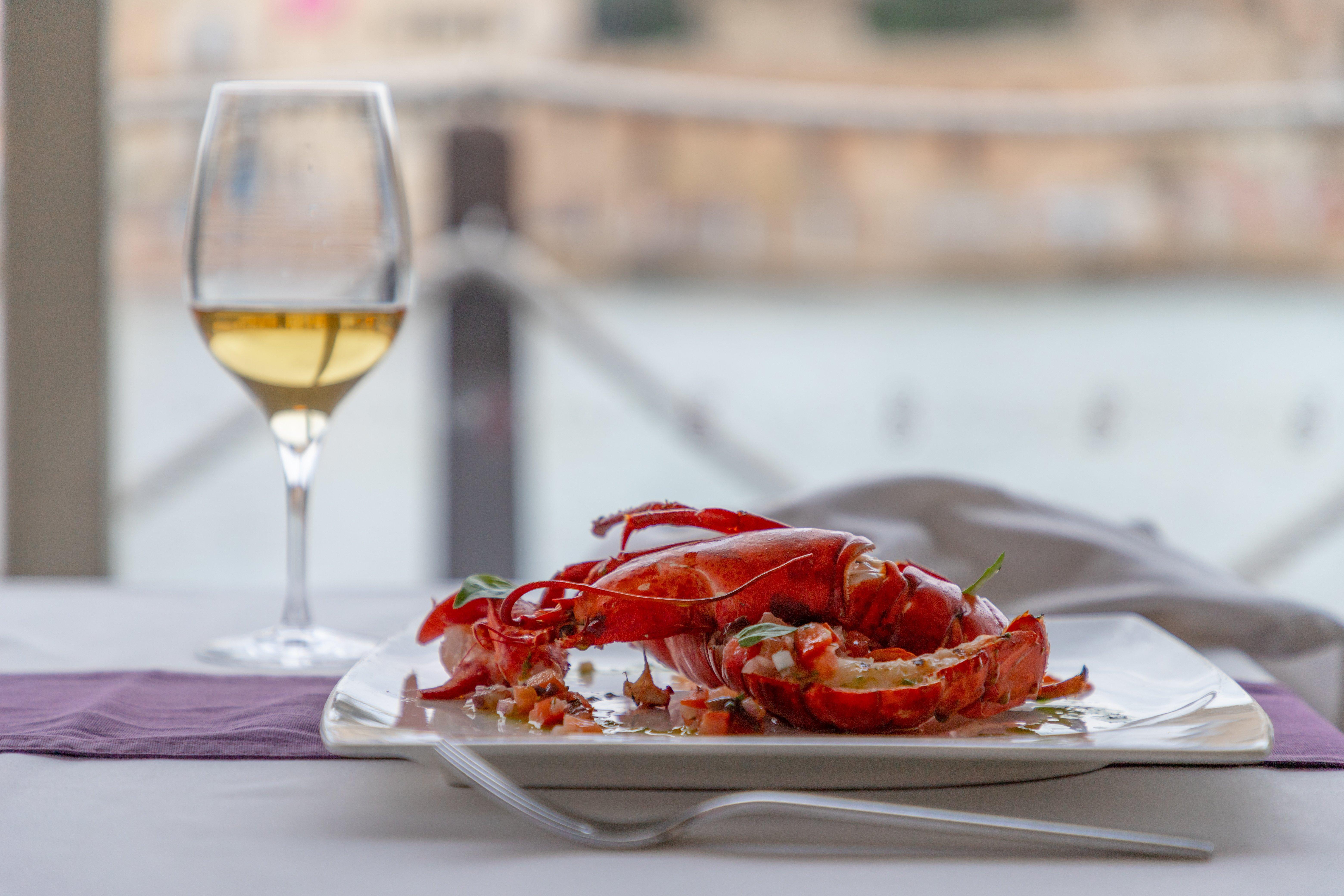 Intercontinental Malta By Ihg Hotel Saint Julian's Exterior photo A lobster prepared in the traditional way